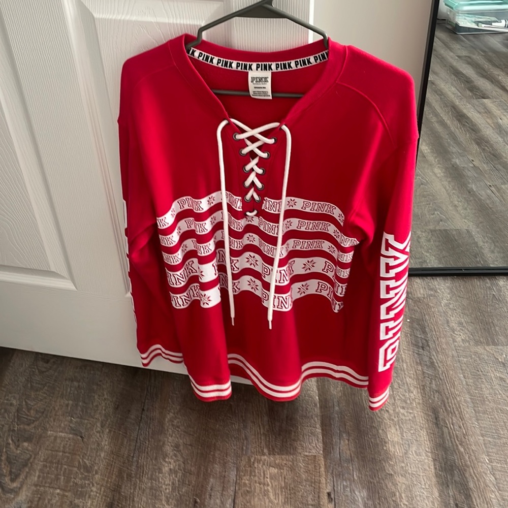 PINK Holiday Sweatshirt